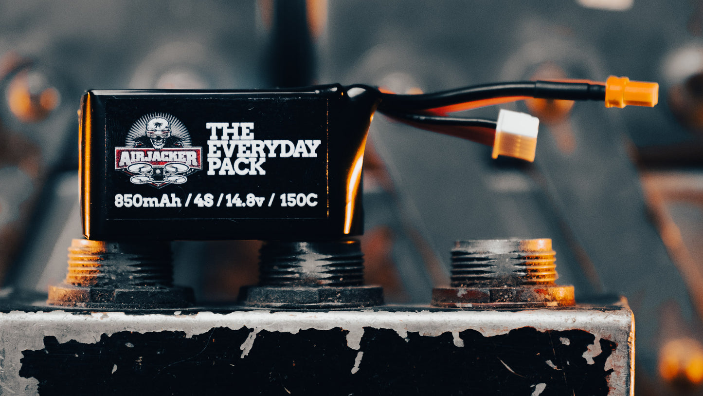 Airjacker Everyday Pack 850mAh 4S 14.8V 150C Lipo Battery