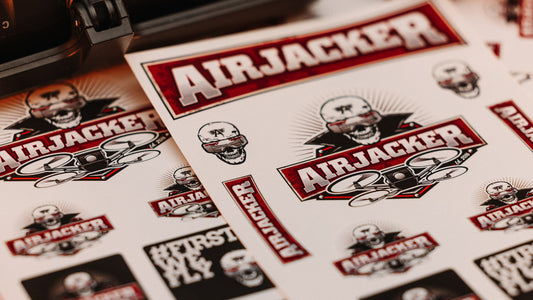 Airjacker Sticker Sheet V2